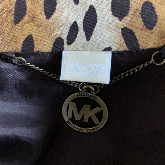 Beautiful Michael Kors leopard jacket 🧥 like new - Picture 3 of 5